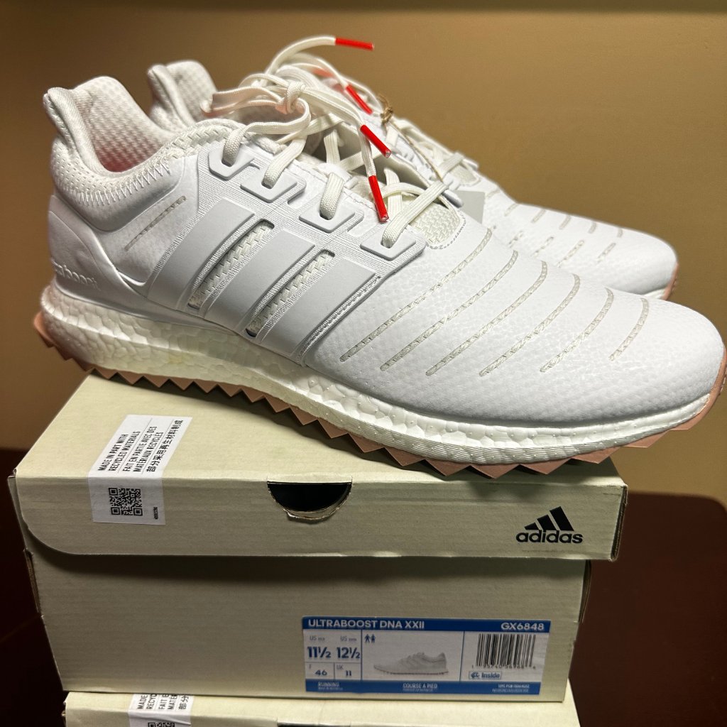 Adidas Mens White Ultraboost Dna Xxii Gx6848 Running Shoes Size 10.5